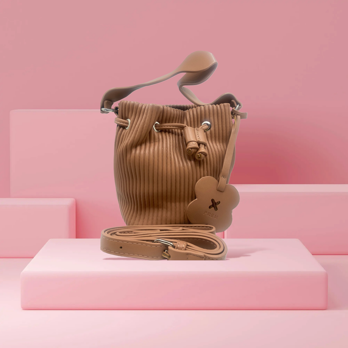 Dark Pink Medium Bag (Prem)