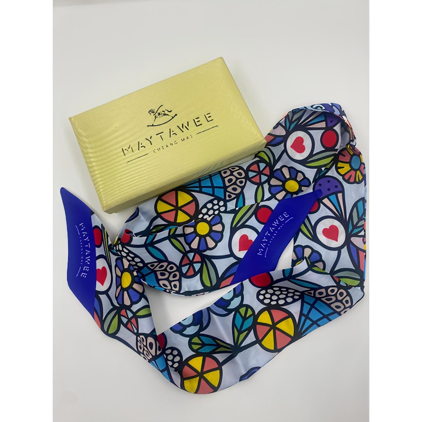 Dark Blue Scarf (Maytawee)