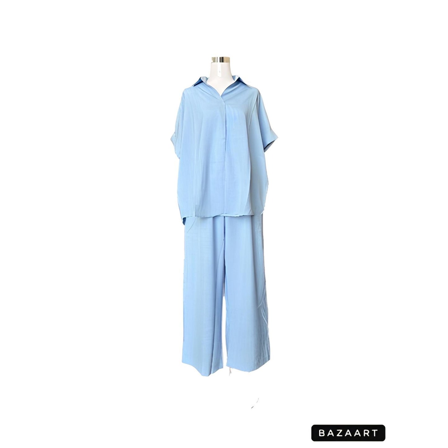 Light Blue Two-Piece Set