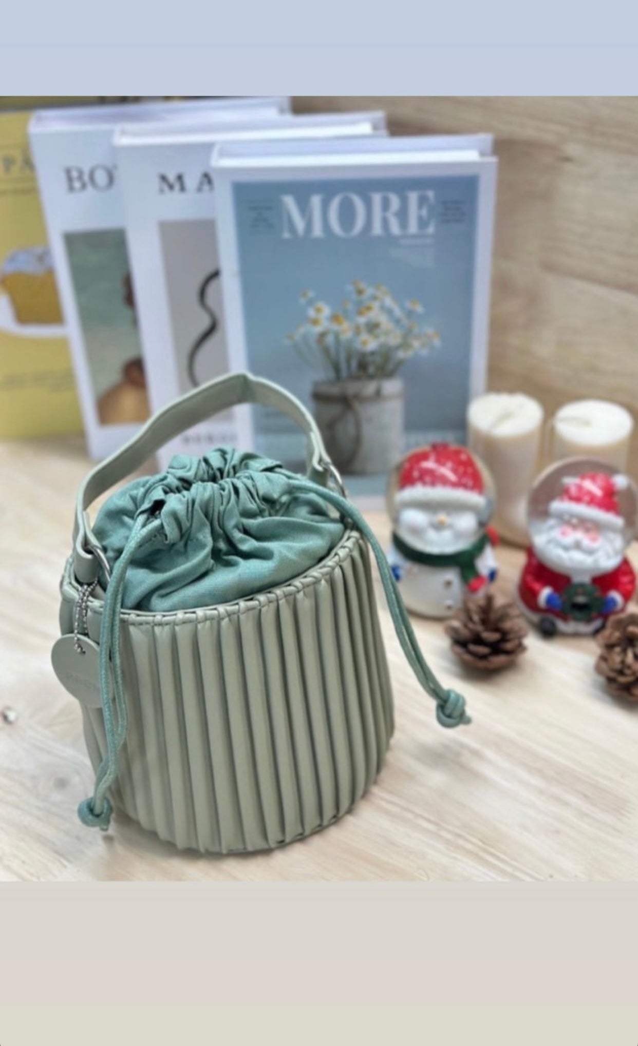 Pistachio Medium Bag(Prem)