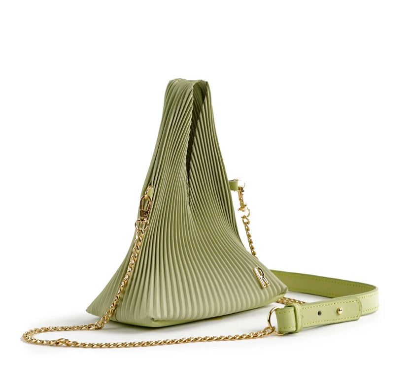 حقيبة صغيرة فستقية (ريبليت)