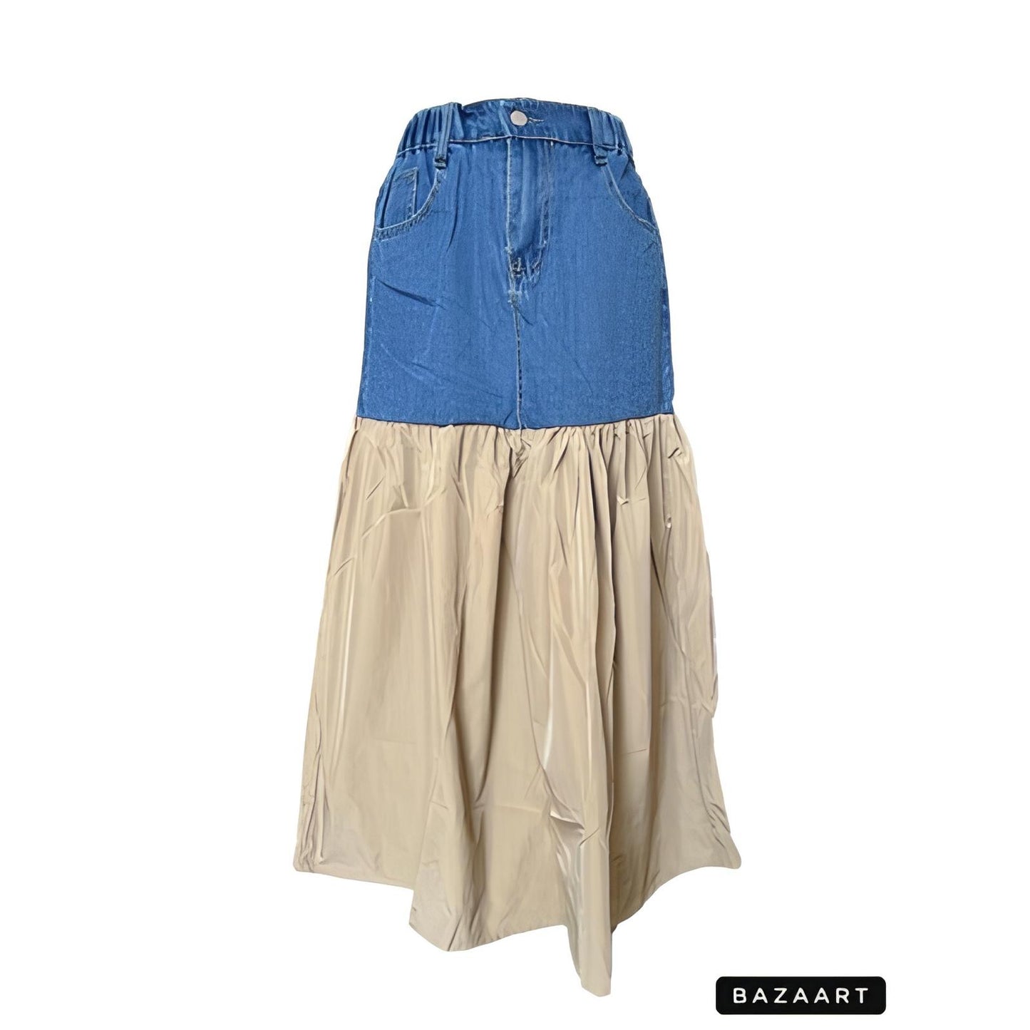 Blue Jeans ( Beige ) Skirt