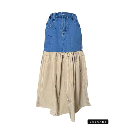 Blue Jeans ( Beige ) Skirt